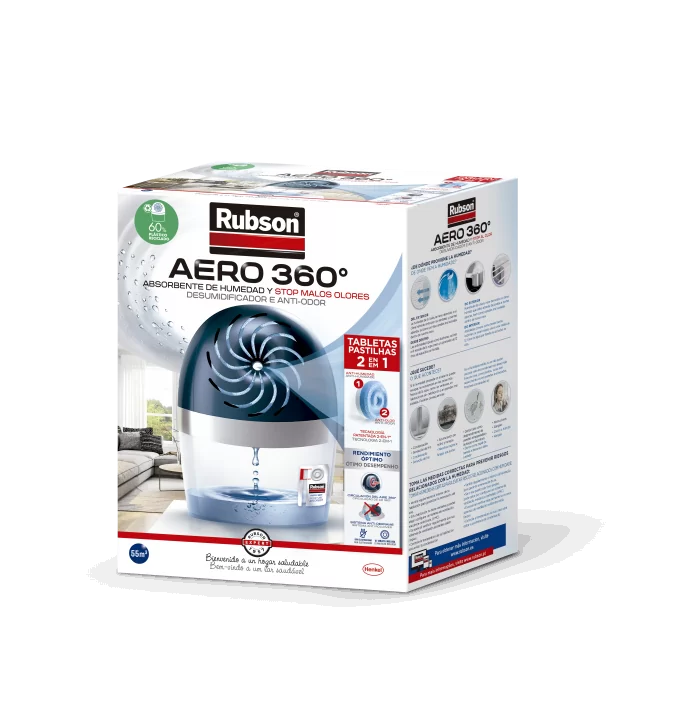 RUBSON aero 360º desumidificador e anti-odor 2626322