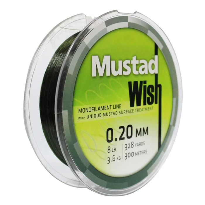 MUSTAD linha monofilamento SMOKE 0.55mm 300m ML012-33-300