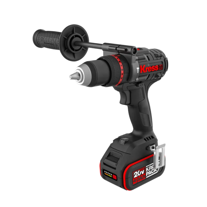 KRESS 20V aparafusadora com percussao 2x4ah 150nm KUC35.1