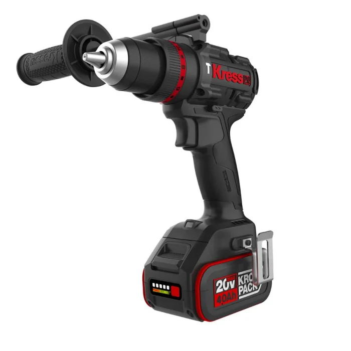KRESS 20V aparafusadora com percussao 2x4ah 95nm KUC33