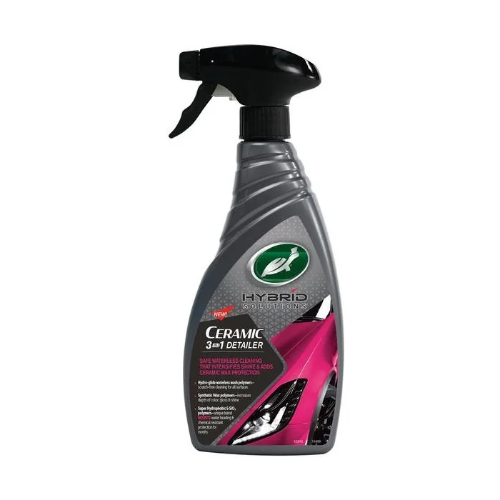 TURTLE WAX hybrid ceramic 3 in 1 detailer lava e encera s/agua 500ml