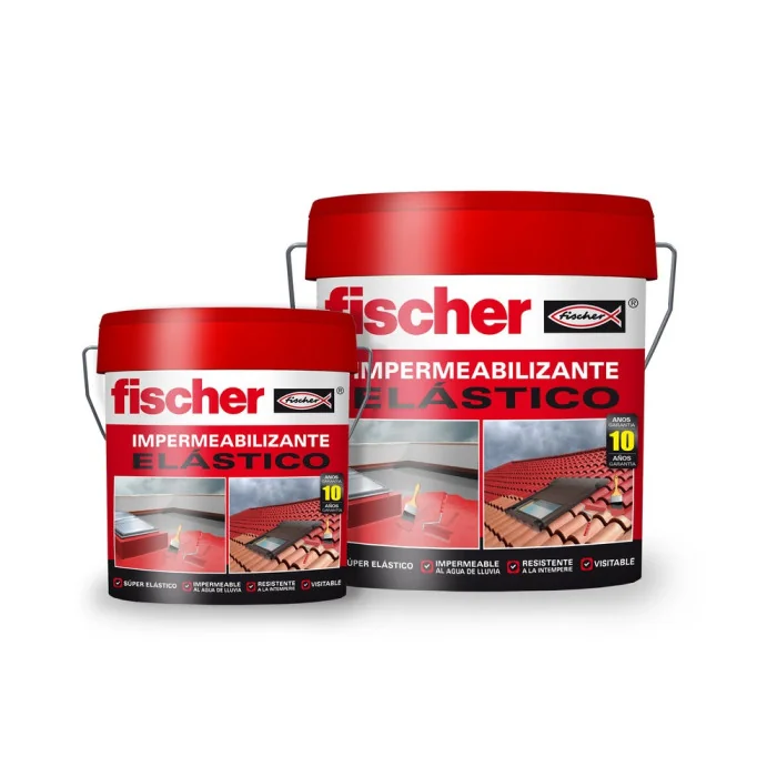 FISCHER impermeabilizante cor terracota 4L/5kg 548715
