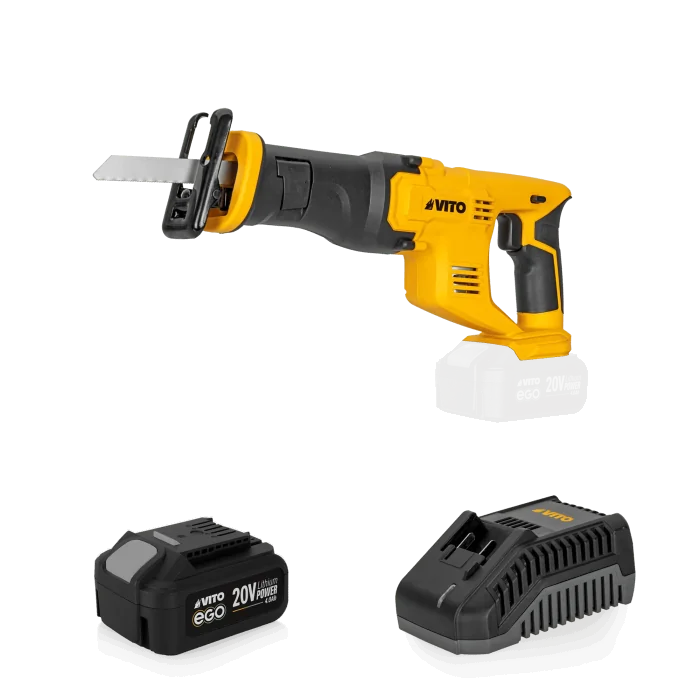 VITO 20V serra sabre + carregador PACK5EGO