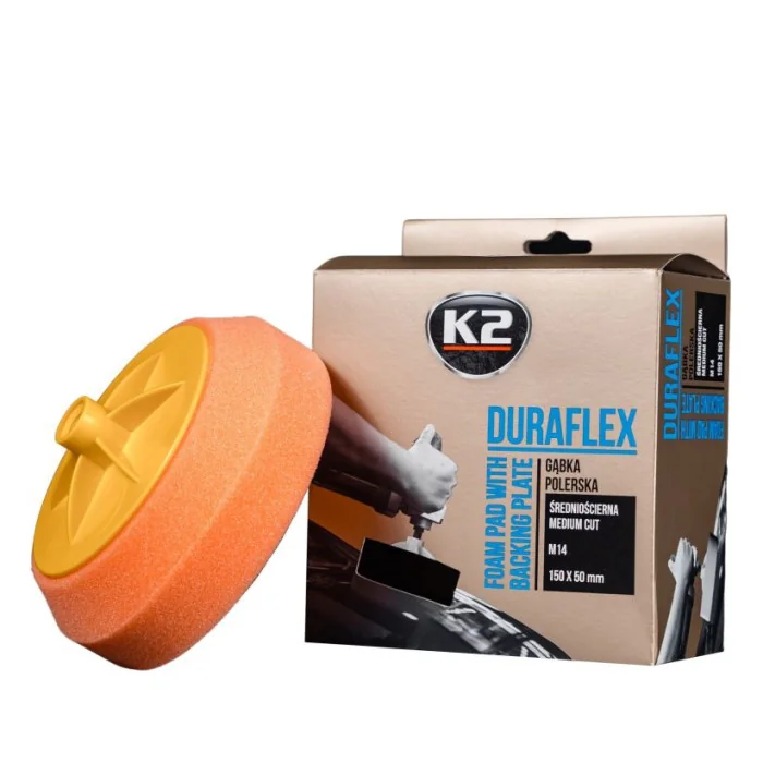 K2 duraflex esponja polimento abrasivo medio L642