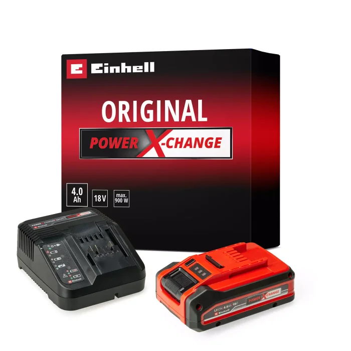 EINHELL power X change starter kit 18V plus + bateria 1x4.0ah 4512159