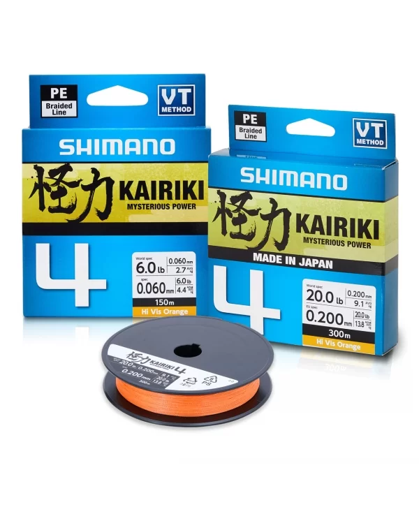 SHIMANO multifilamento multi C KAIRIKI 4 0.23mm 18.6kg 300m
