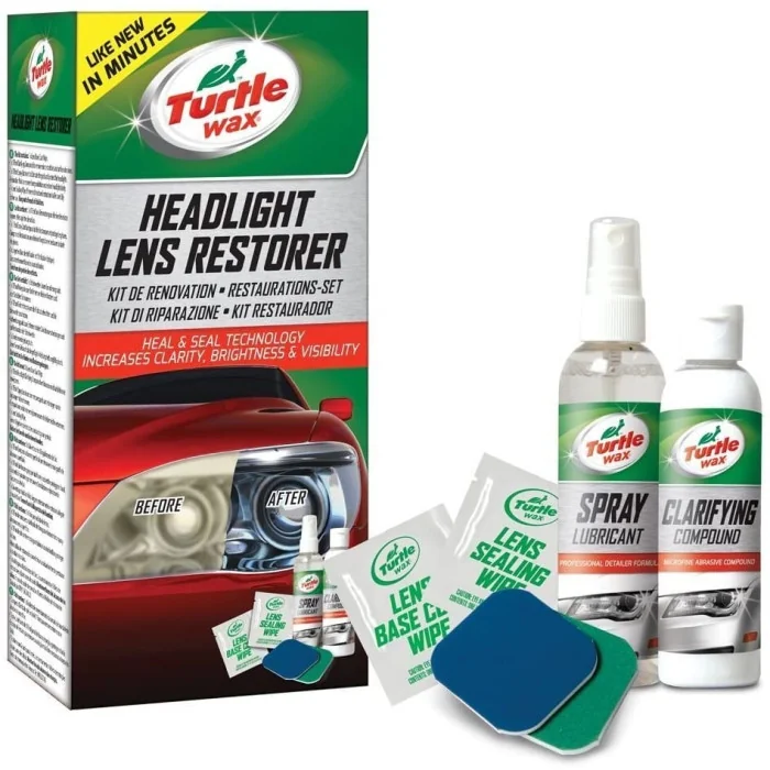 TURTLE WAX headlight lens restorer kit restaurador farois