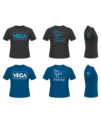 VEGA t-shirt azul XL